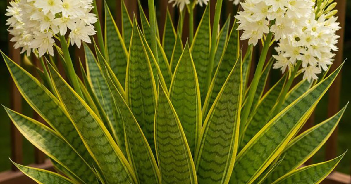 Comment faire fleurir une sansevieria et profiter de son parfum plus longtemps