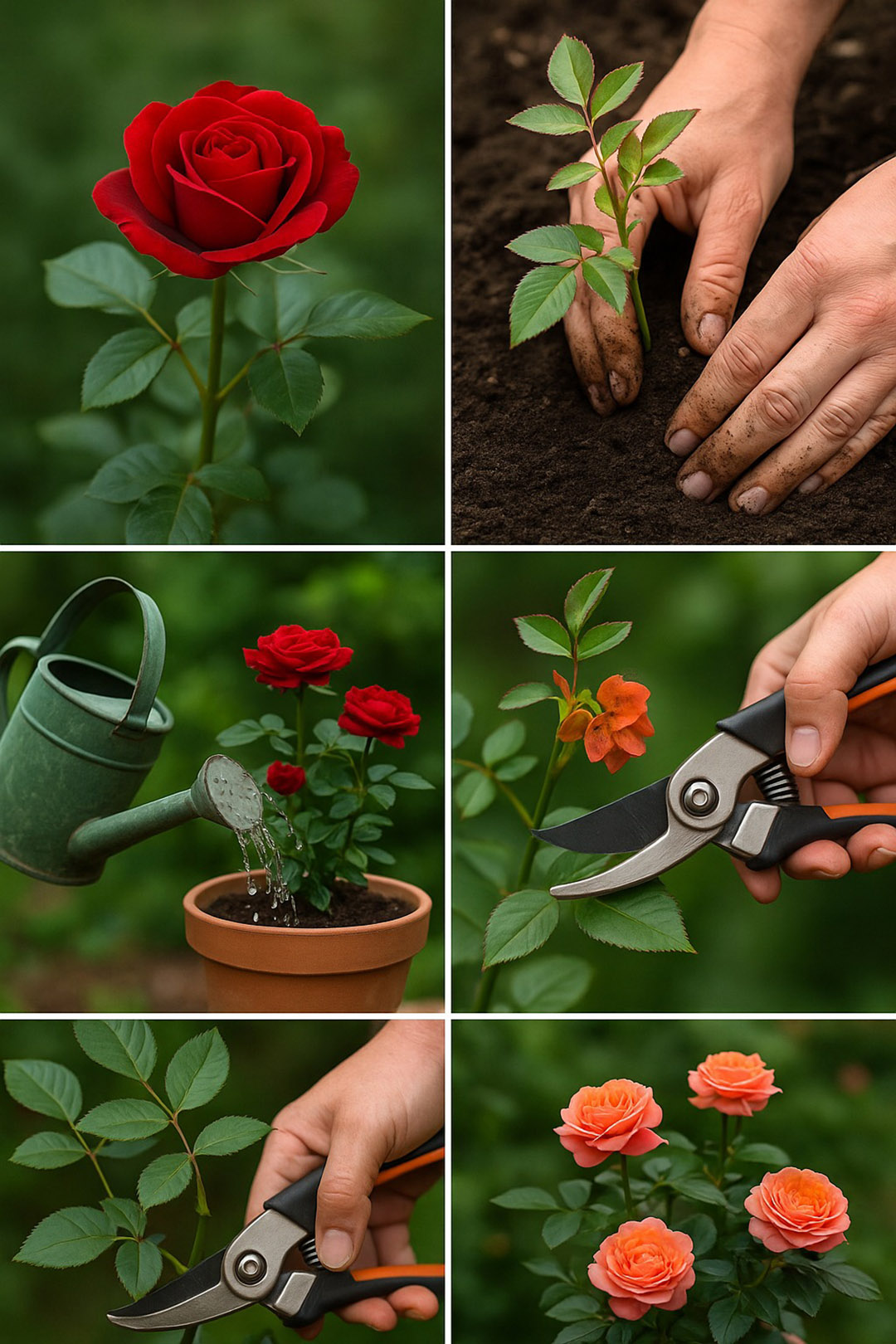 Comment faire fleurir vos rosiers tout l’été ? Une astuce brillante que peu de personnes connaissent