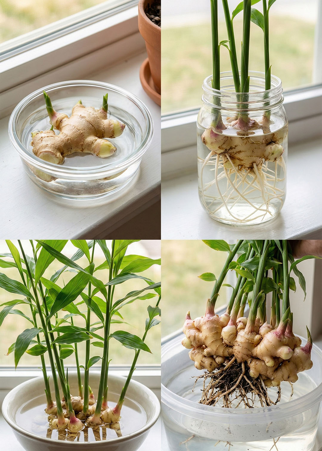 Comment faire pousser du gingembre dans un verre avec succès à 100 %