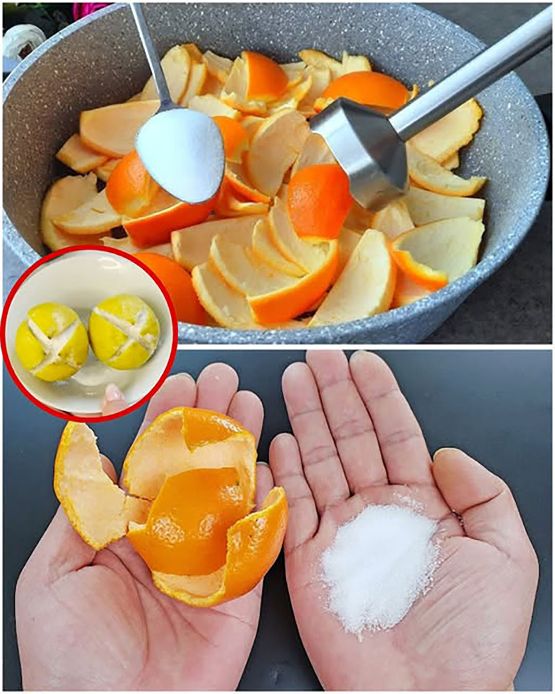 Comment faire un produit d’entretien avec des écorces de citron ?