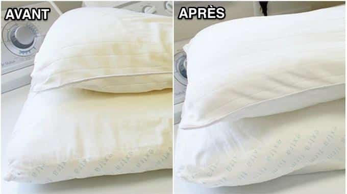 Adieu l'oreiller jauni : astuces infaillibles pour lui redonner un aspect impeccable