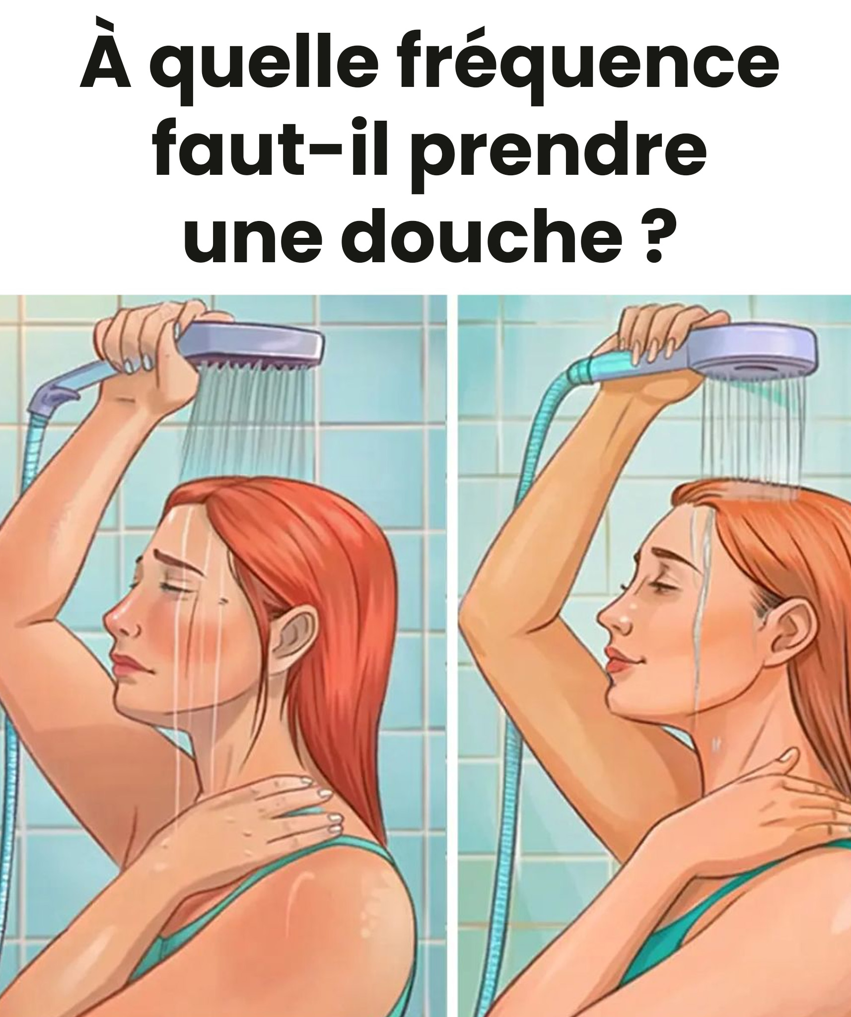 Comment le fait de se baigner trop souvent peut nuire à votre santé