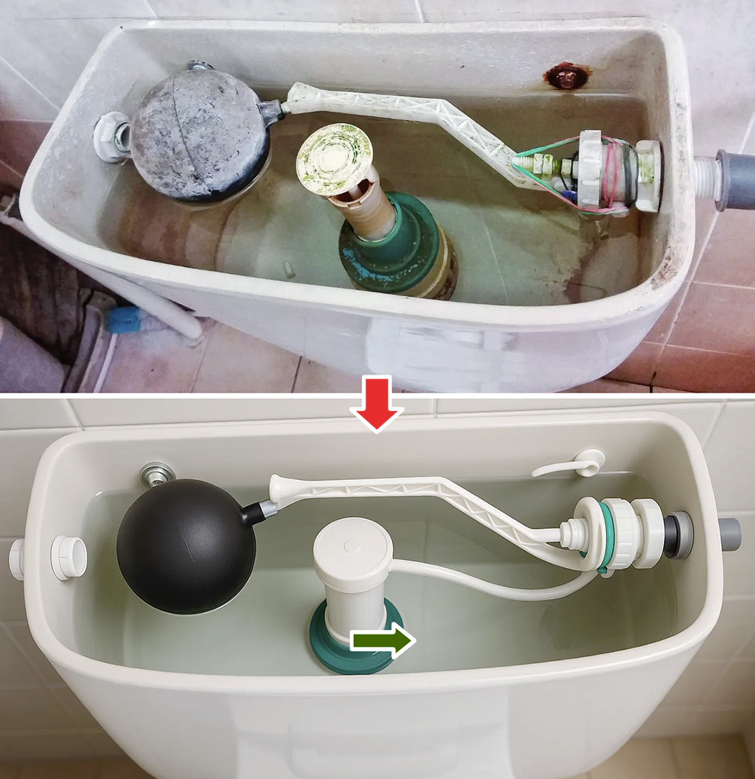 Comment nettoyer le réservoir des toilettes et le rendre comme neuf