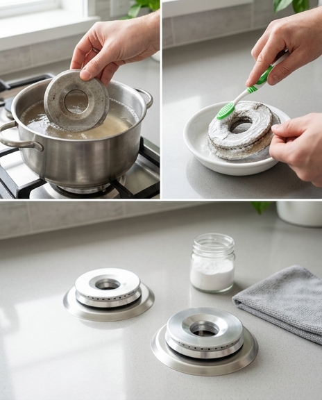 Comment nettoyer les brûleurs de votre plaque de cuisson en quelques étapes simples !