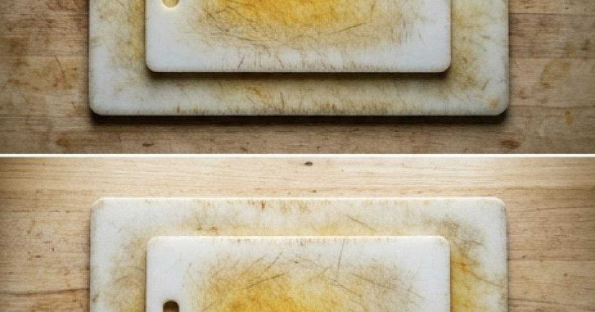 Comment nettoyer une planche à découper en plastique pour qu’elle soit impeccable et sans taches