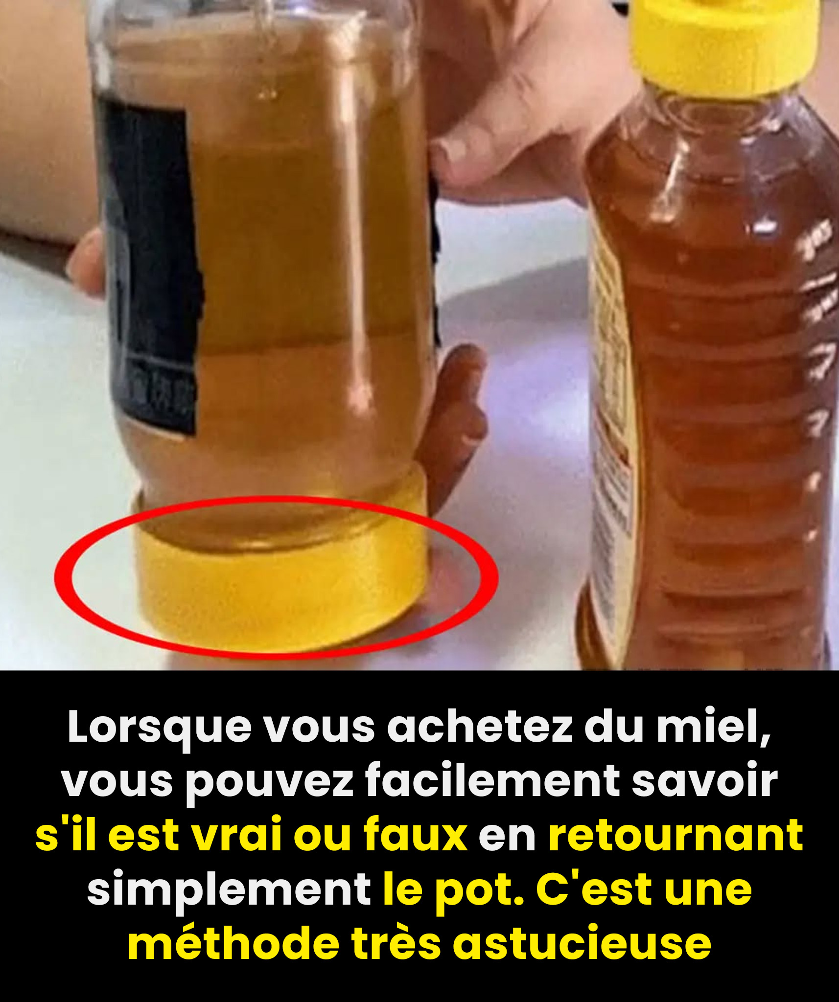 Comment vérifier si le miel est vrai ou faux ?