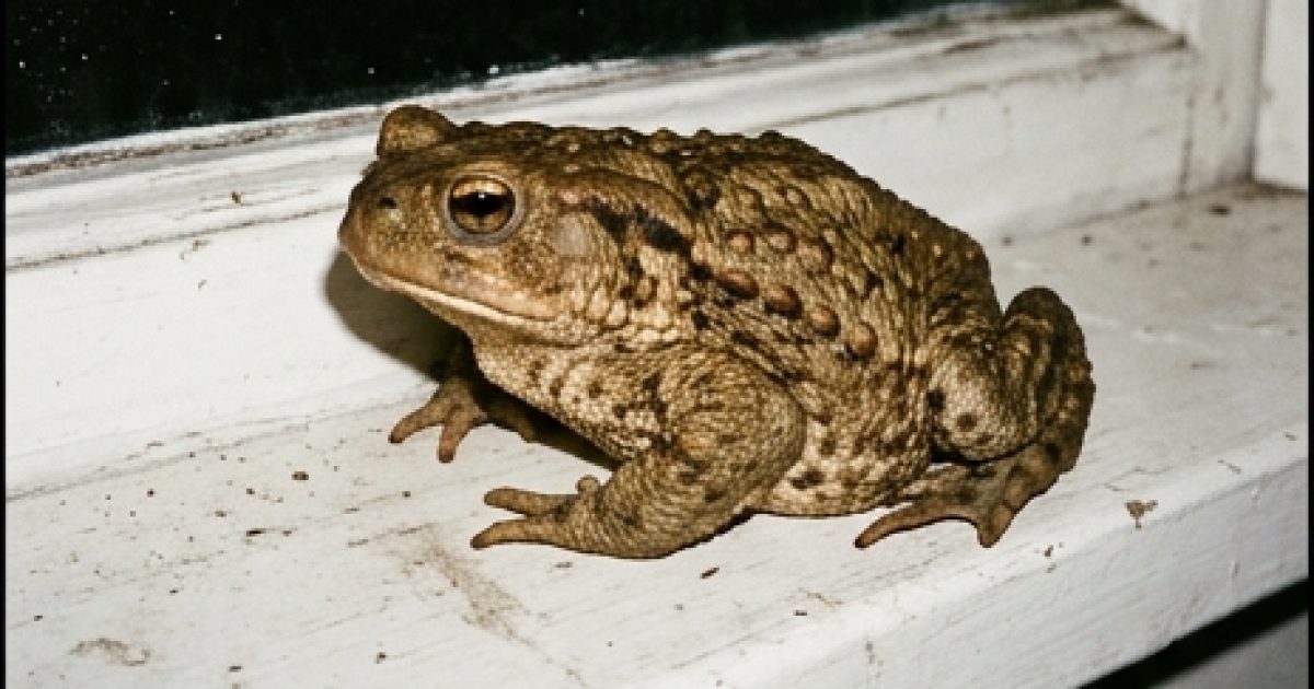 Crapaud à la maison : quelle signification ?