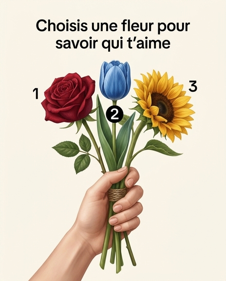 Cueillez une fleur et découvrez qui vous aime