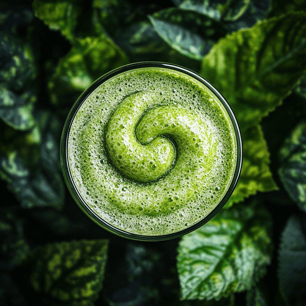 Jus vert au pourpier