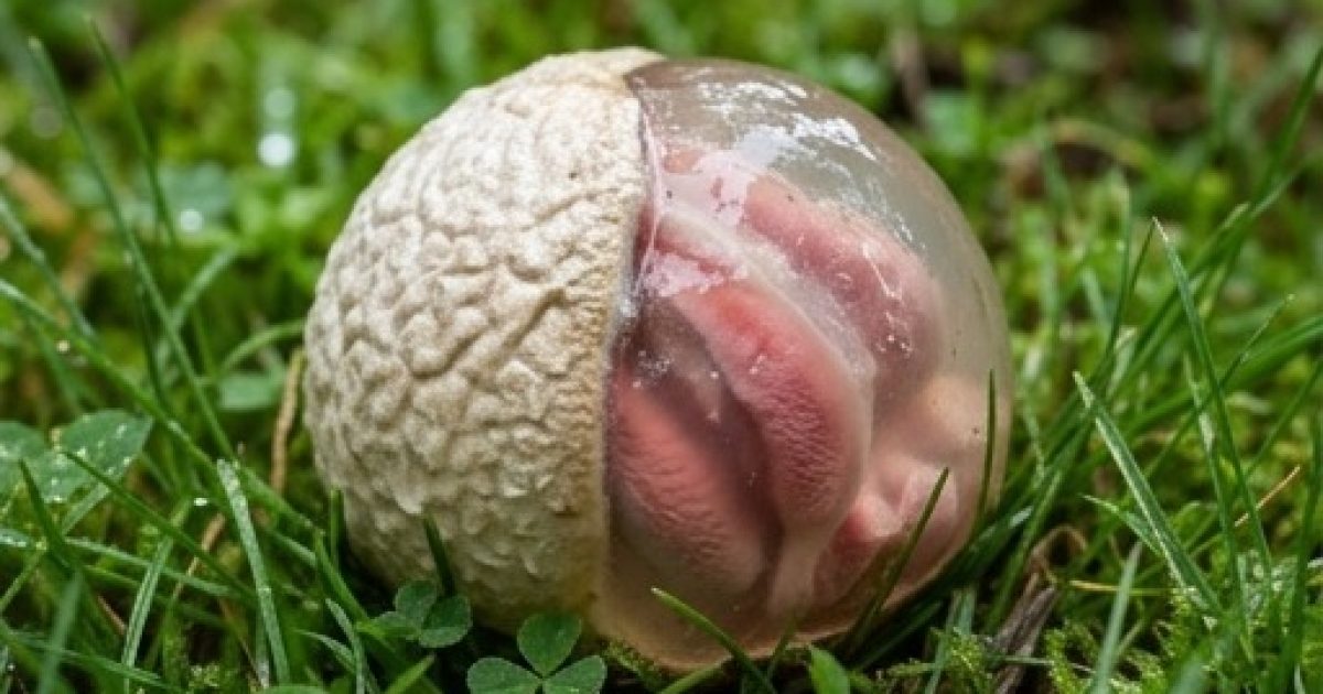 Dans le jardin, j'ai trouvé une créature visqueuse et rougeâtre qui dégageait une forte odeur nauséabonde. J'ai été horrifiée de comprendre ce que c'était