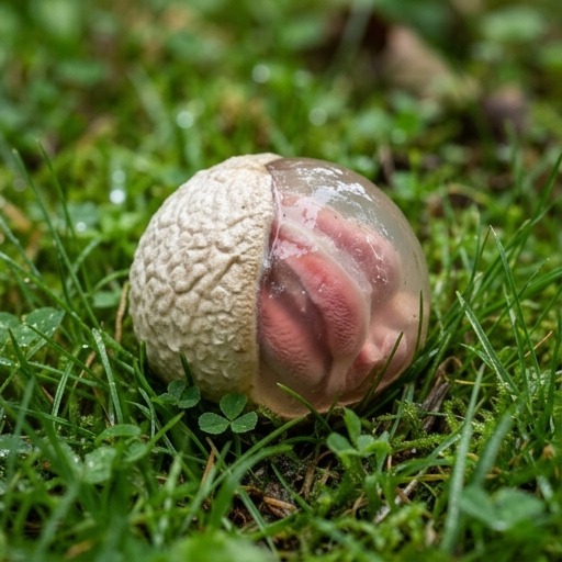 Dans le jardin, j'ai trouvé une créature visqueuse et rougeâtre qui dégageait une forte odeur nauséabonde. J'ai été horrifiée de comprendre ce que c'était