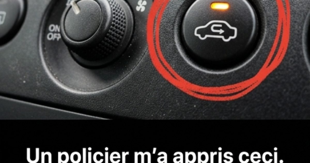 De nombreux conducteurs ne savent pas quand utiliser ce bouton