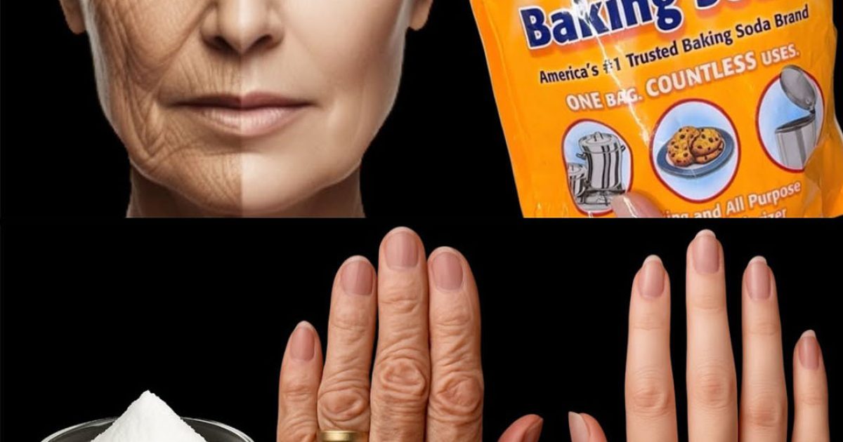 Découvrez comment le bicarbonate de soude peut transformer l’apparence de votre peau en quelques minutes — même après 70 ans !