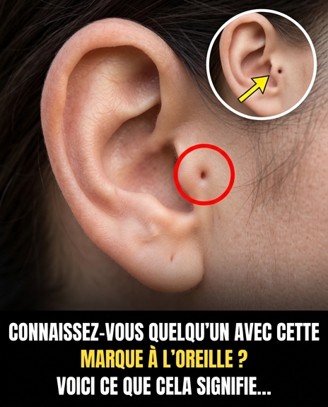 Découvrez la signification de cette marque particulière sur l'oreille