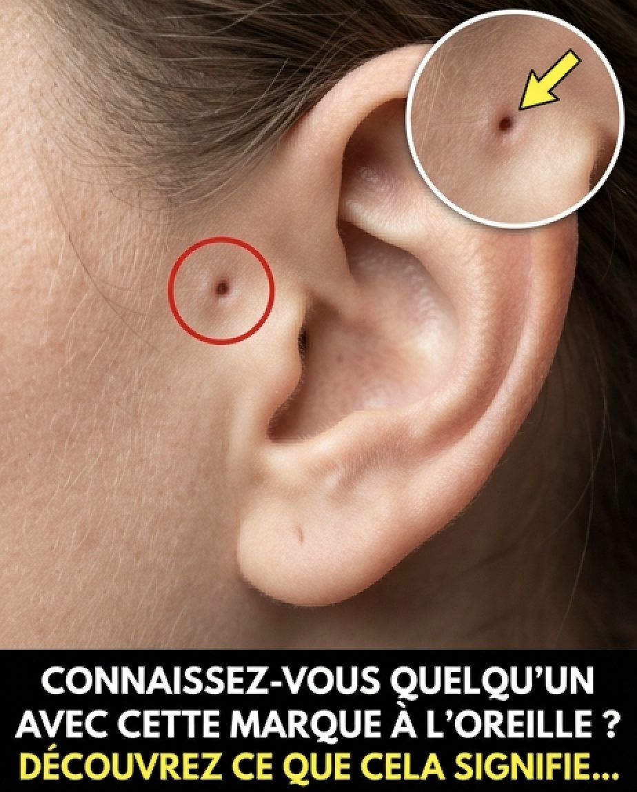 Découvrez la signification de cette marque sur l'oreille
