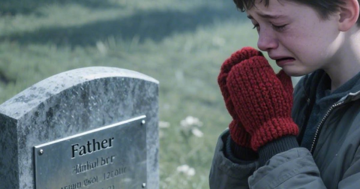 Des gants d’enfant apparaissaient chaque semaine sur la tombe de mon père… Un jour, j’y ai rencontré un adolescent