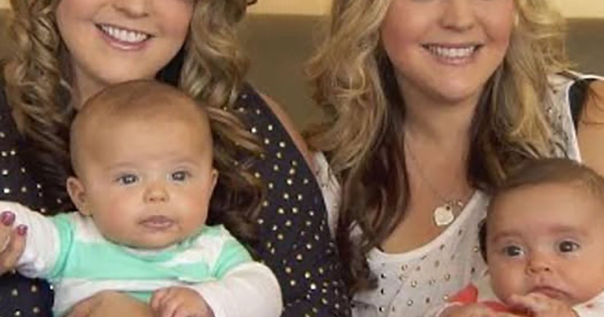 Des sœurs jumelles identiques donnent naissance à des garçons le même jour dans le même hôpital