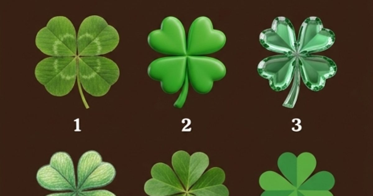 Déterminez l'intrus pour savoir si vous êtes vraiment « chanceux »