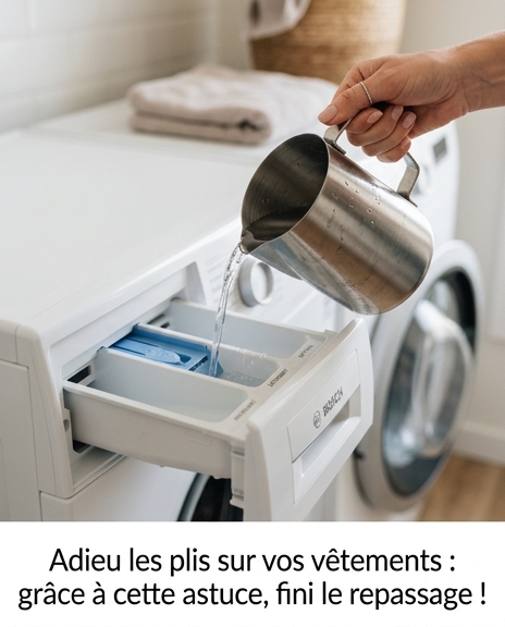 Dites adieu aux plis sur vos vêtements grâce à cette astuce, vous ne repasserez plus jamais !