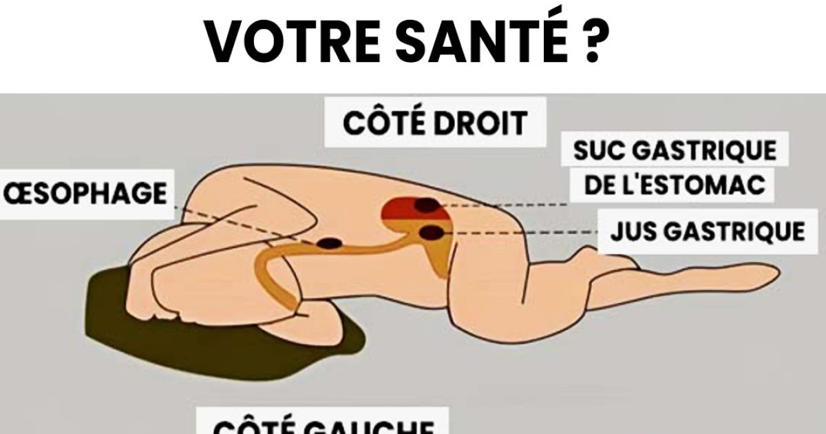 Dormir sur le côté gauche peut apporter d’incroyables bienfaits pour la santé