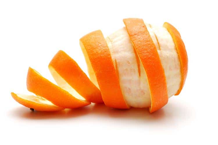 Écorces d'orange