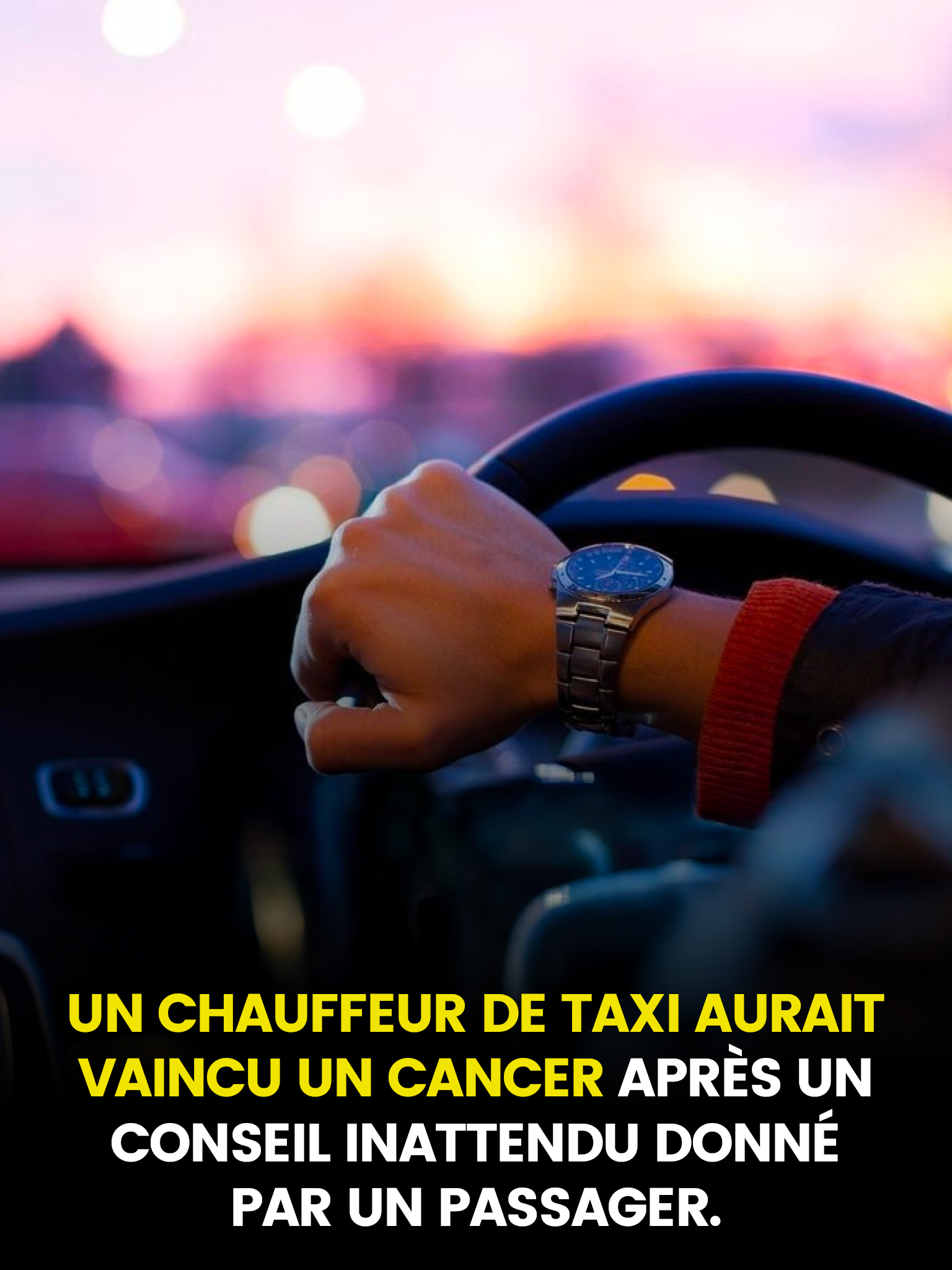 Écosse : un chauffeur de taxi découvre son cancer à temps après avoir suivi le conseil d’un passager et est sauvé