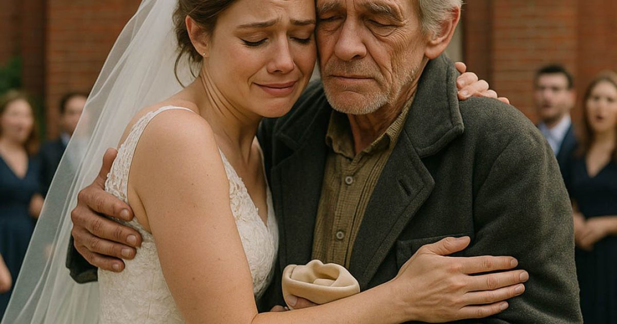 Elle aidait un sans-abri en secret depuis 6 ans — Le jour de son mariage, il est venu… et a ému tout le monde aux larmes