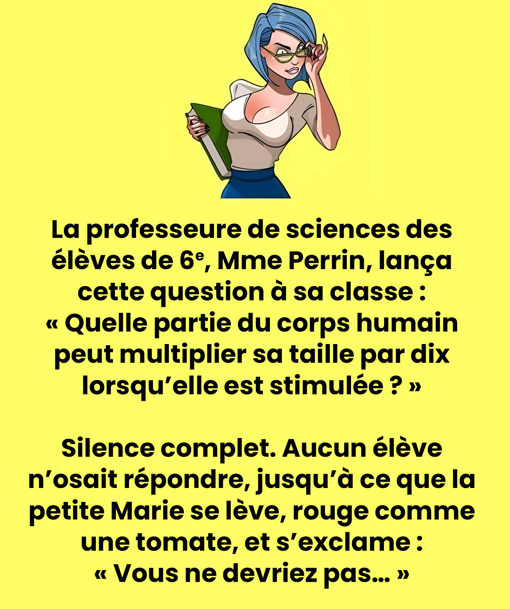 Elle croyait tomber sur une question gênante… la réponse qu’elle reçoit est tellement inattendue qu’elle en devient hilarante !
