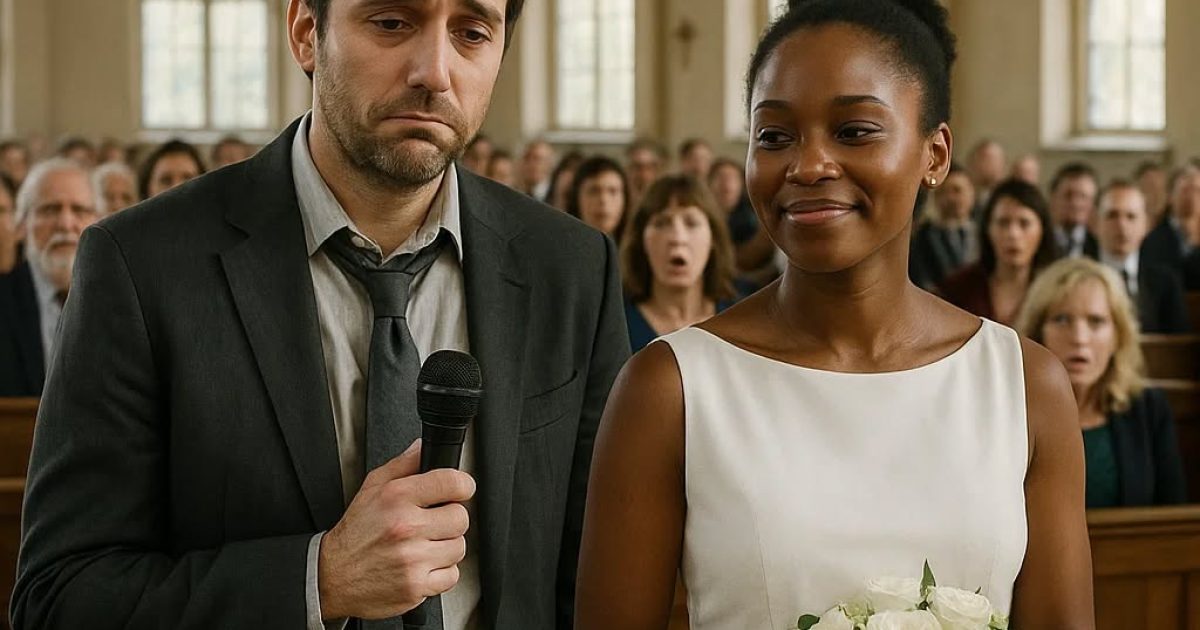Elle épouse un sans-abri, les invités rient… mais ce qu’il dit au micro les laisse sans voix
