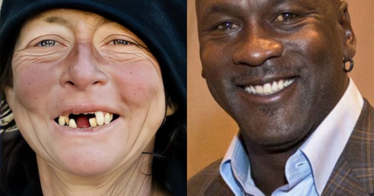 Elle lui demande un simple dollar — la réaction de Michael Jordan bouleverse toute la gare