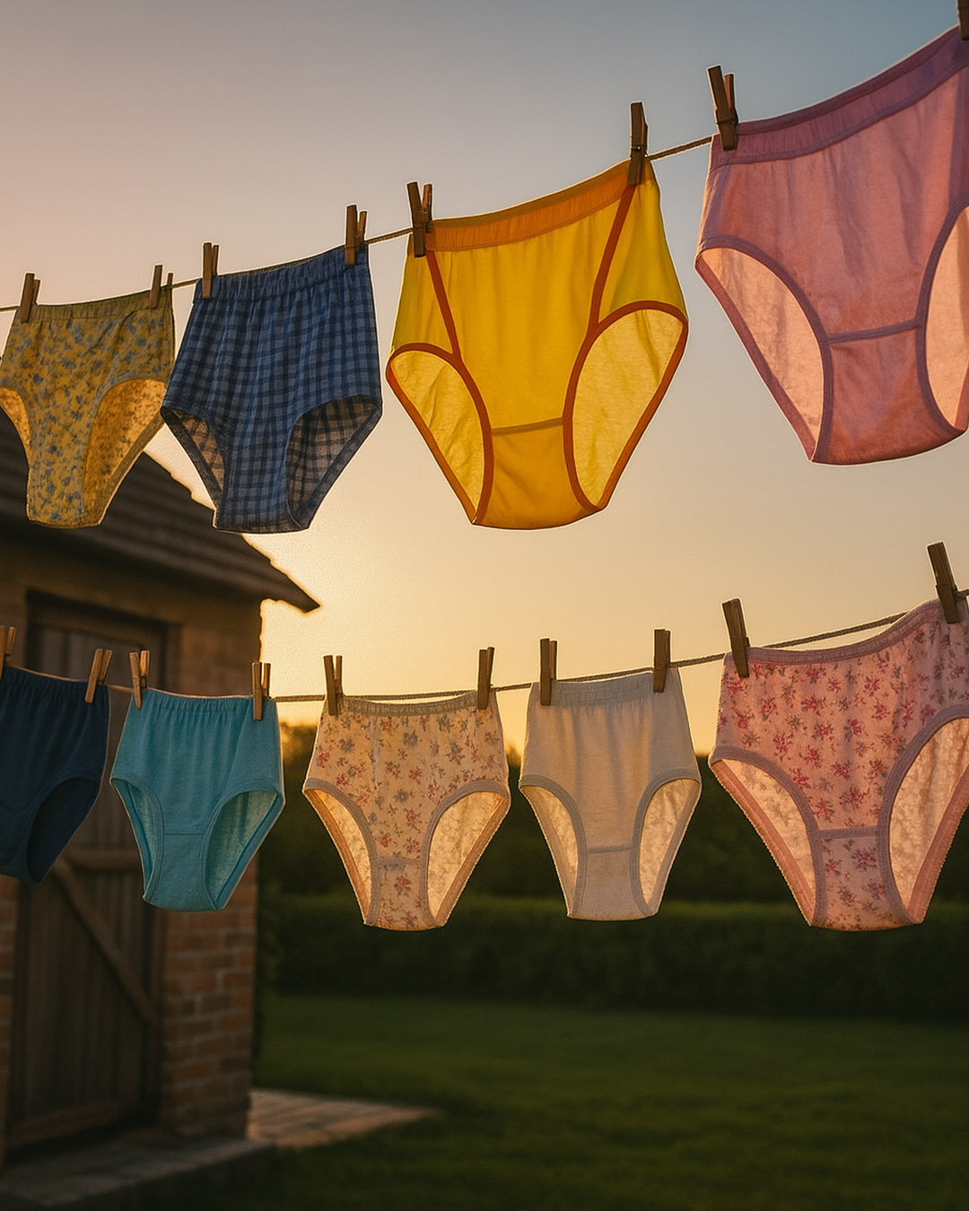 Elle n’arrêtait pas d’étendre ses sous-vêtements juste devant la fenêtre de mon fiston
