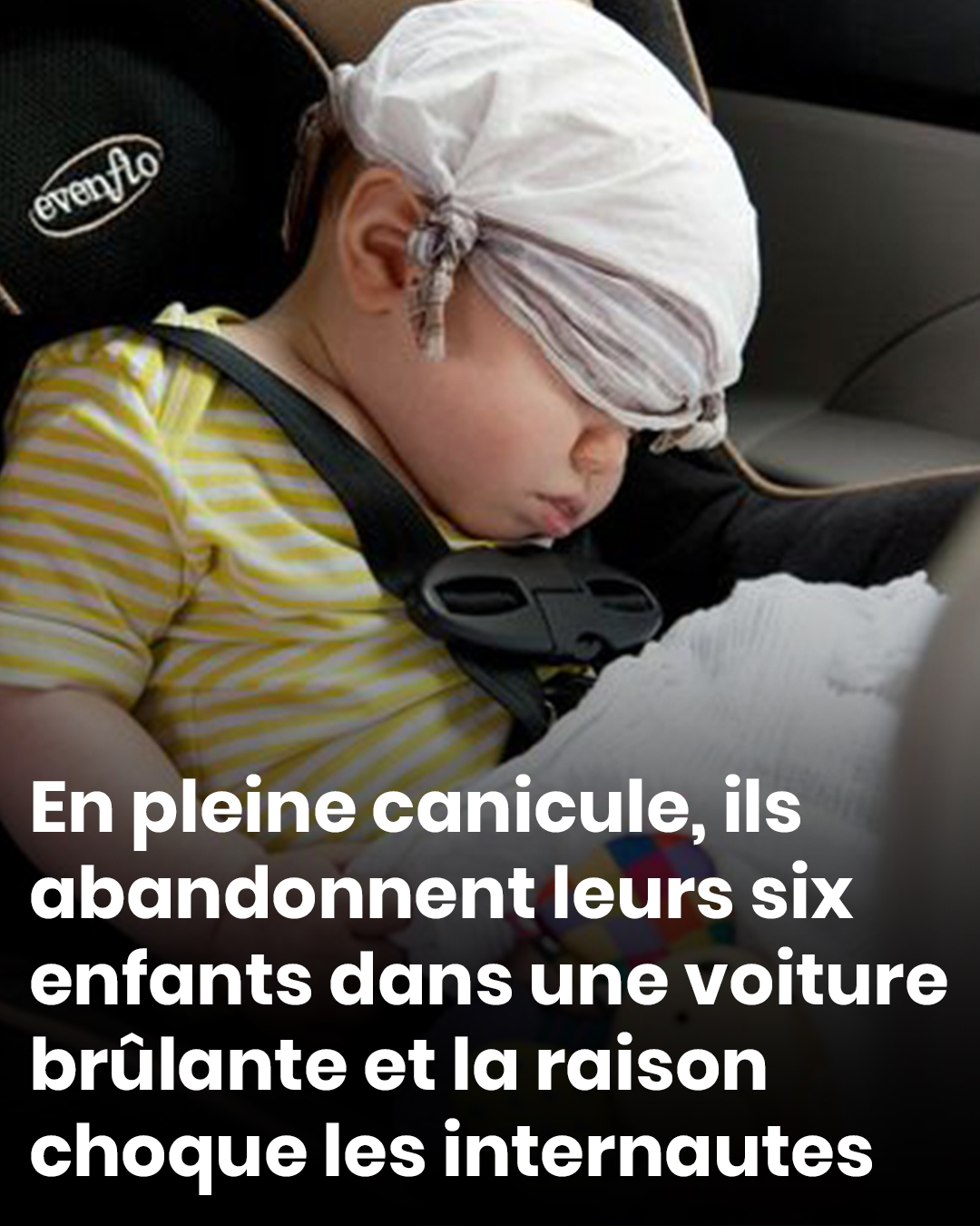 En pleine canicule, ils abandonnent leurs six enfants dans une voiture brûlante pour déjeuner en amoureux
