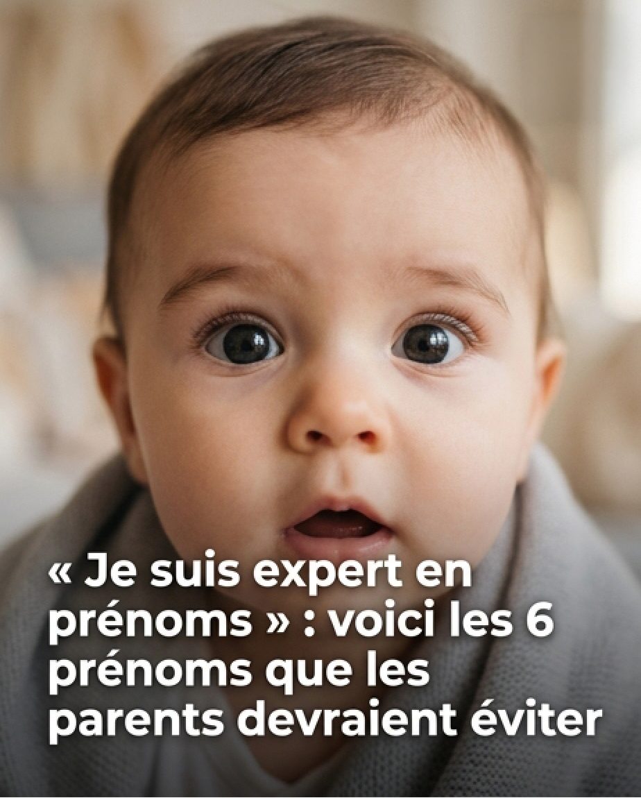 « En tant qu’expert des prénoms, voici 6 prénoms que les parents devraient éviter »