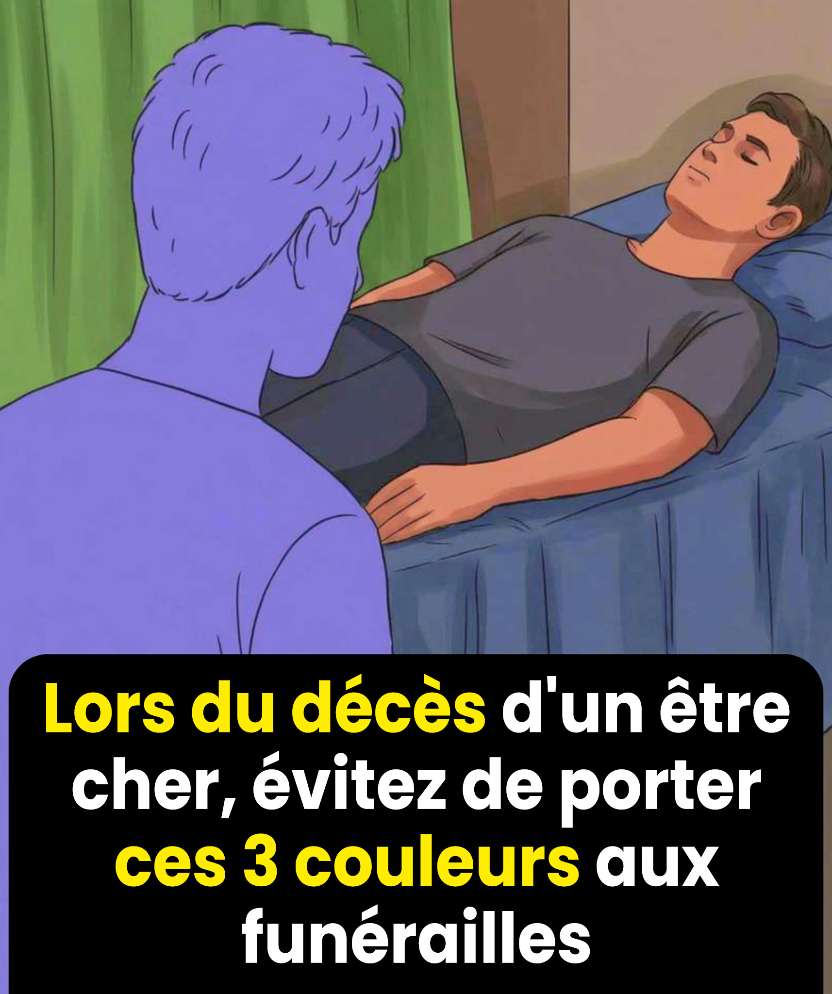 Enterrement : 3 couleurs à éviter absolument… et celles à privilégier