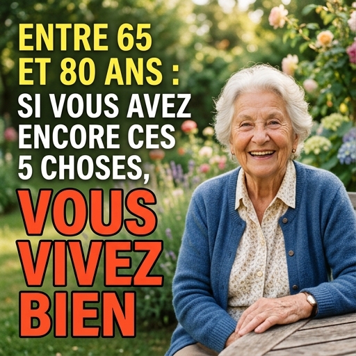 Entre 65 et 80 ans : si vous possédez encore ces 5 choses, vous êtes chanceux