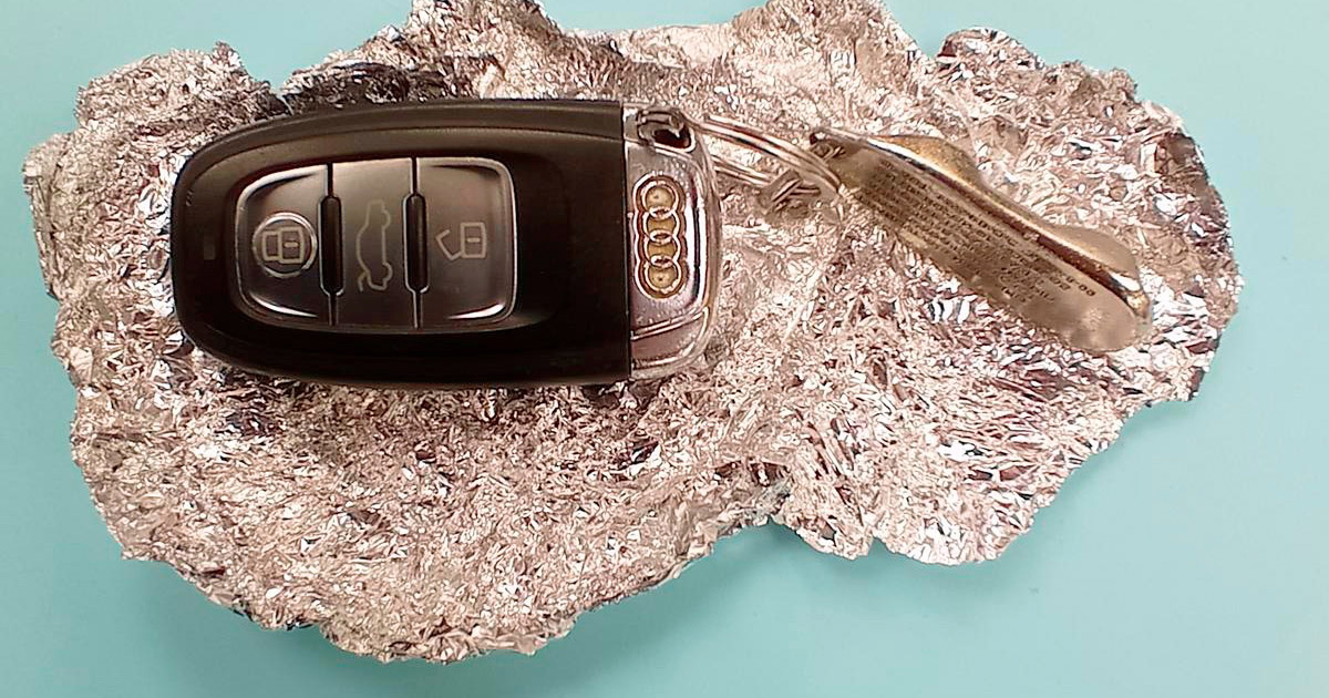 Envelopper vos clés de voiture dans du papier aluminium pourrait vous éviter des milliers d’euros de pertes