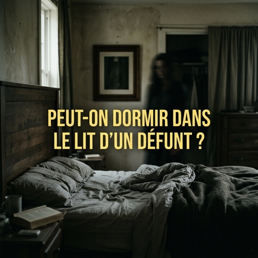 Est-il possible de dormir dans le lit d'une personne décédée ?