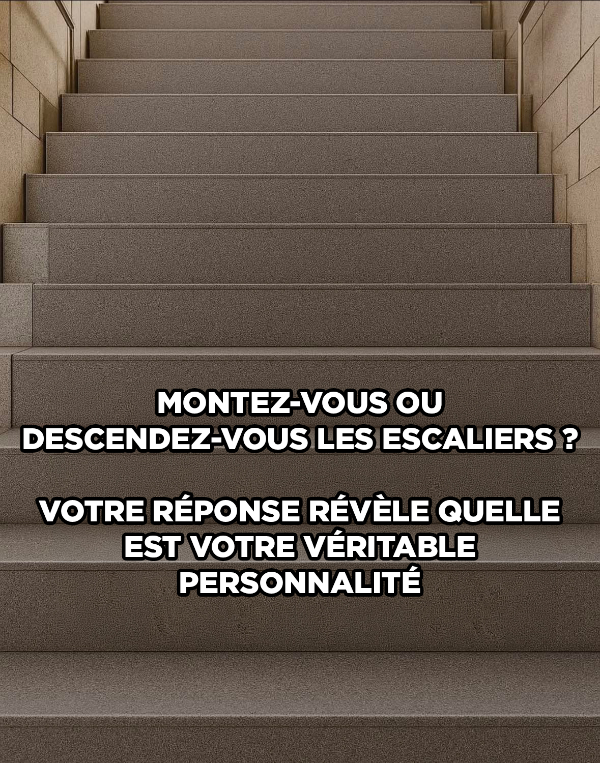Êtes-vous en train de gravir les escaliers ou de régresser ? Découvrez qui sont vos véritables piliers dans la vie