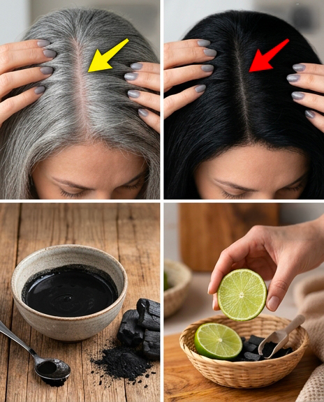 Explorer une approche naturelle pour atténuer l'apparence des cheveux gris grâce au charbon actif et au citron vert