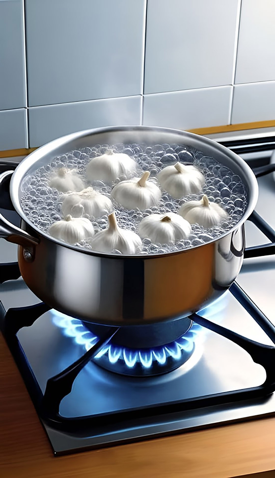 Faire bouillir 5 gousses d’ail dans une casserole : cela résout un problème bien connu