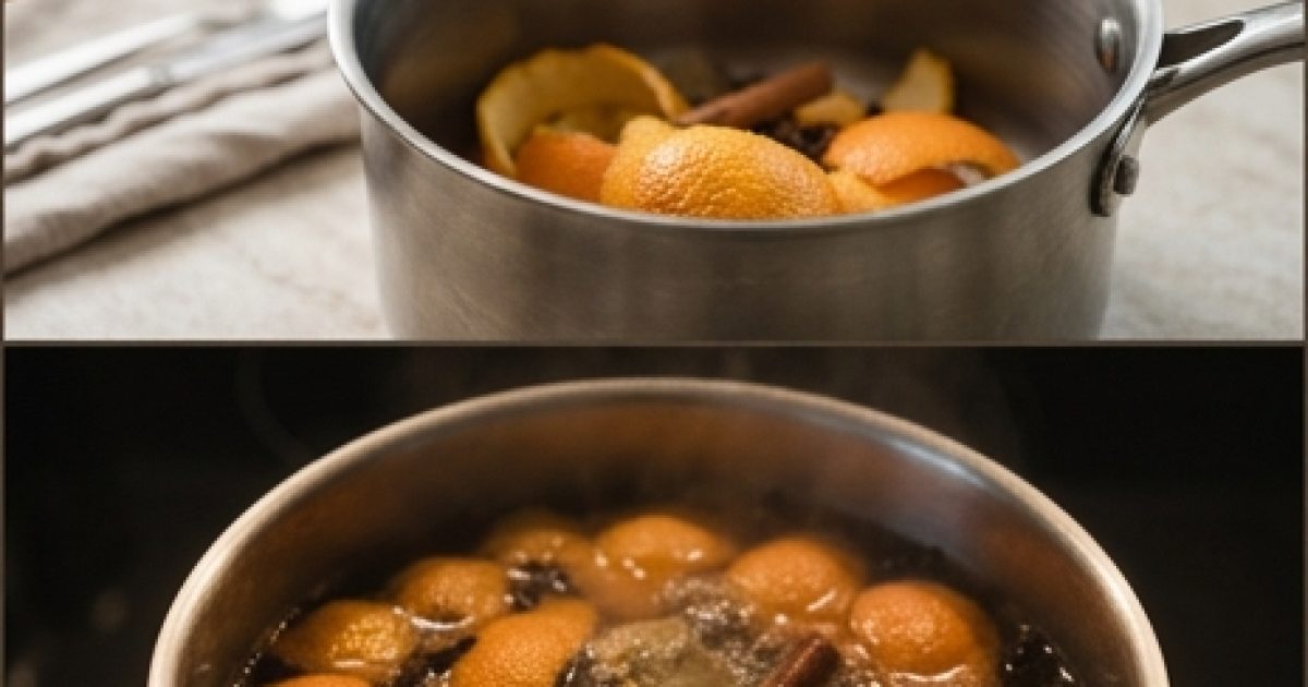 Faire bouillir des écorces d'orange avec des clous de girofle : une recette naturelle qui réchauffe, parfume et est bonne pour la santé