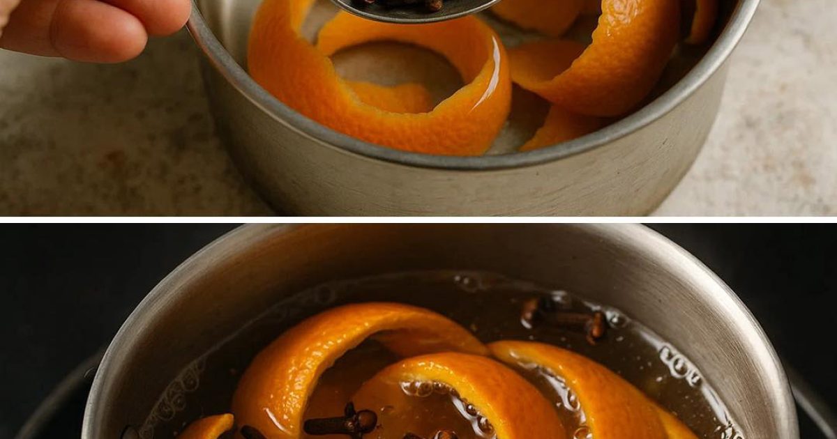 Faire bouillir des écorces d’orange et des clous de girofle : une astuce ancestrale de nos grands-mères