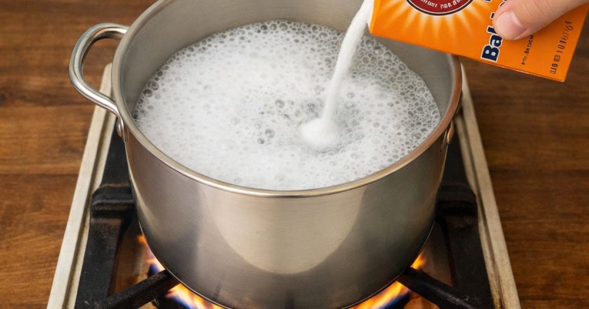Faire bouillir du bicarbonate de soude : une astuce domestique utilisée par des millions de personnes sans en connaître la véritable valeur