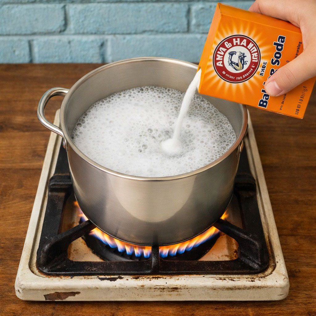 Faire bouillir du bicarbonate de soude : une astuce domestique utilisée par des millions de personnes sans en connaître la véritable valeur