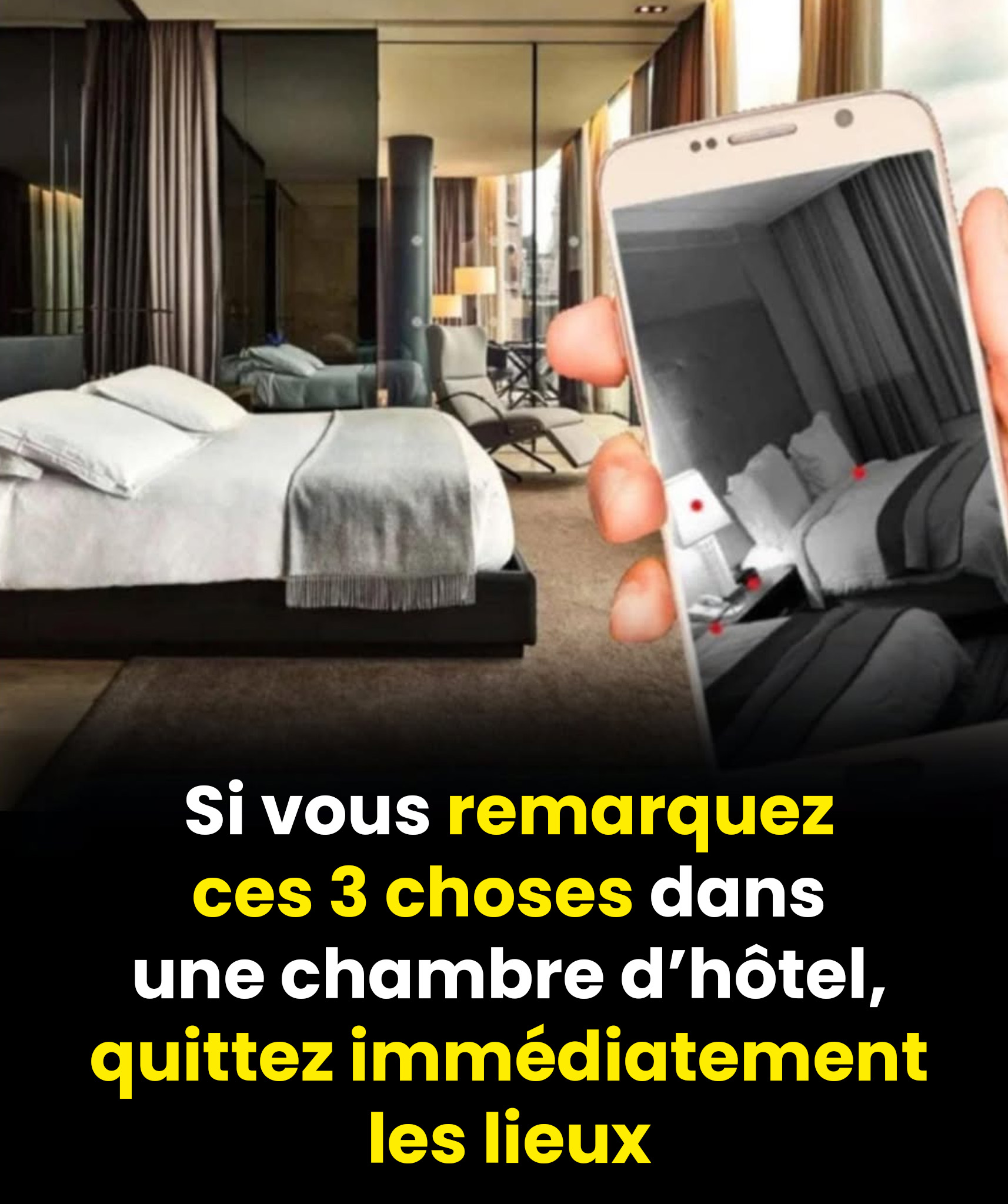 Faites attention lorsque vous louez une chambre d’hôtel