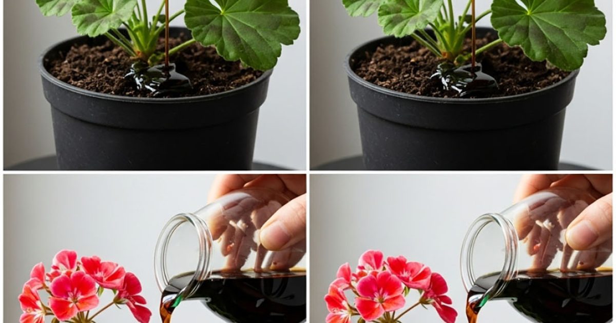 Faites cela et vos géraniums pourront fleurir presque continuellement pendant plus d’un an