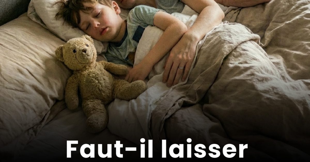 Faut-il laisser un enfant de plus de 7 ans dormir dans le lit des parents ?