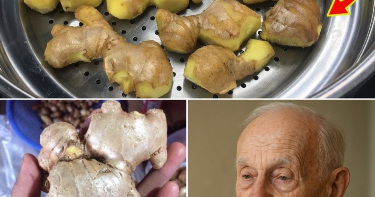Gingembre cuit à la vapeur dans du vinaigre : le secret de longévité d’un homme de 90 ans