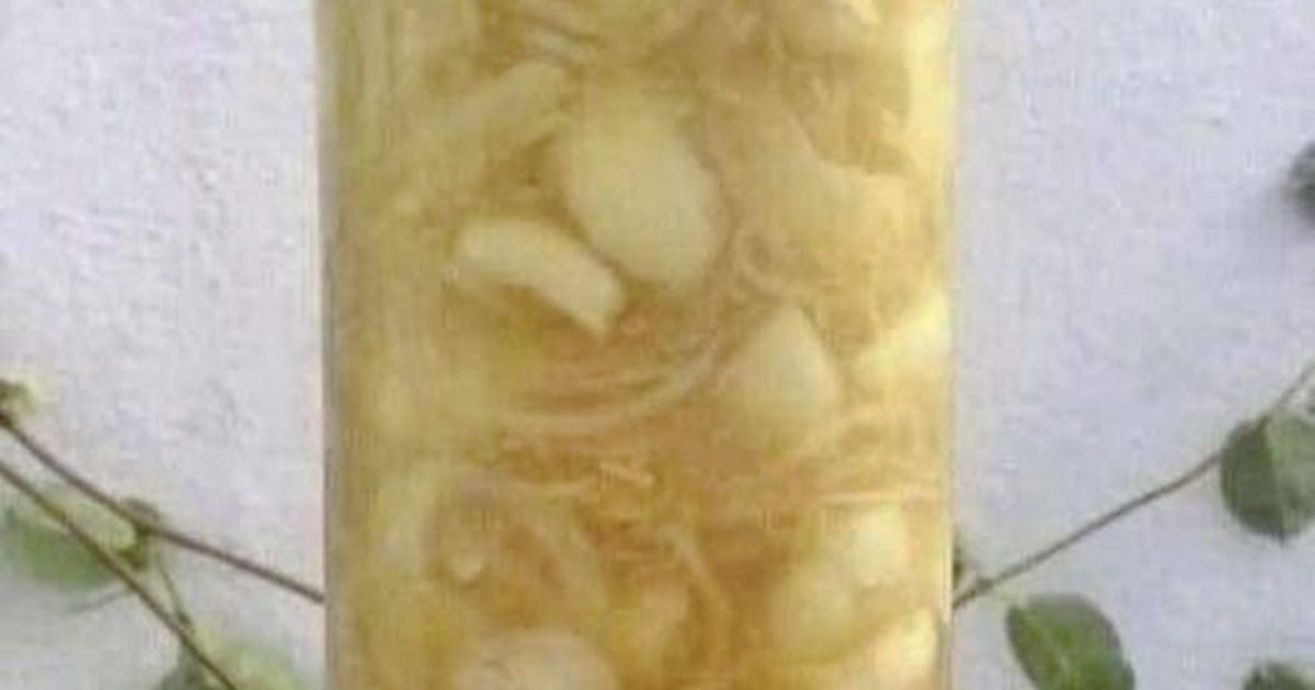 Gingembre râpé, oignon, ail, jus de citron et miel ! Prenez-en juste une cuillère à café par jour et voyez le résultat