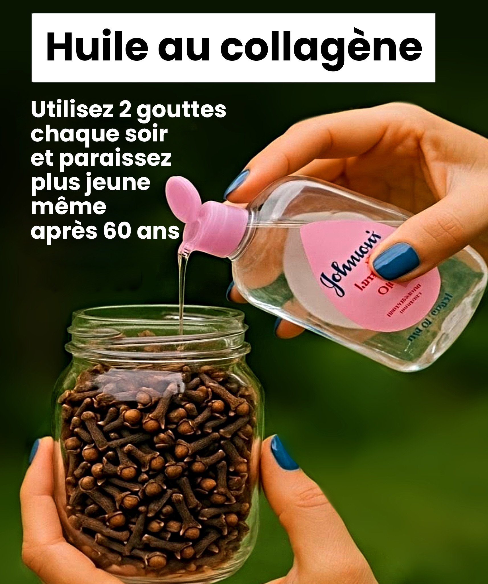 Huile de girofle et de rose : pour réduire les rides